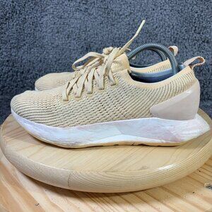 Allbirds Tree Flyer Running Shoe Womens Size 9 Knit Luxe Beige Blizzard Sole